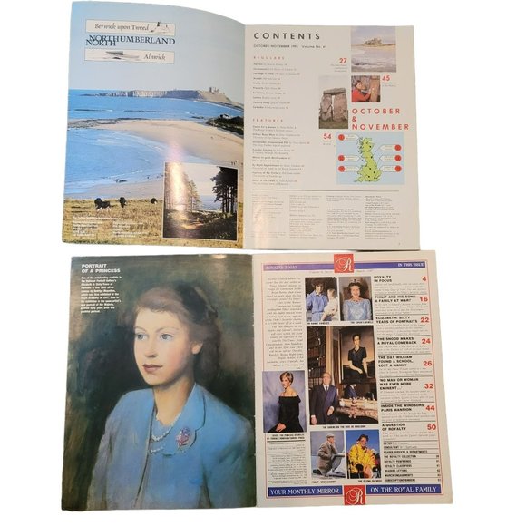 British Magazines Queen Elizabeth Diana Realm 1991 Royalty Monthly 1987 BT1079 - Picture 4 of 6